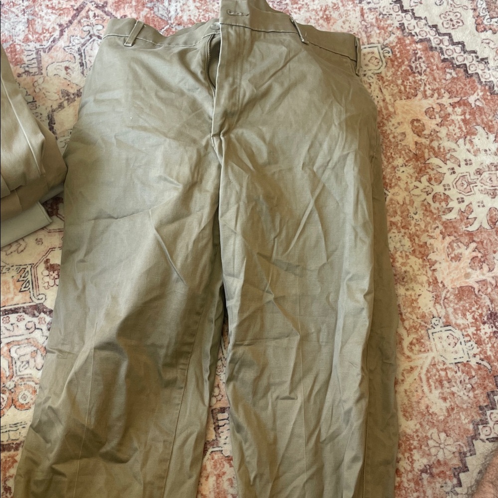 Beige Pants